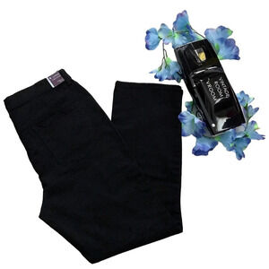 Gloria Vanderbilt NWOT Black Amanda Jeans Women 14 Average